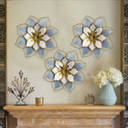 Iron decorative four-layer petal decorative