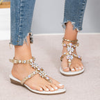 The new summer fairy style for women is suitable for matching skirts and flat sandals