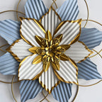 Iron decorative four-layer petal decorative
