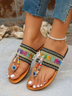 2026 ethnic style women’s flat sandals