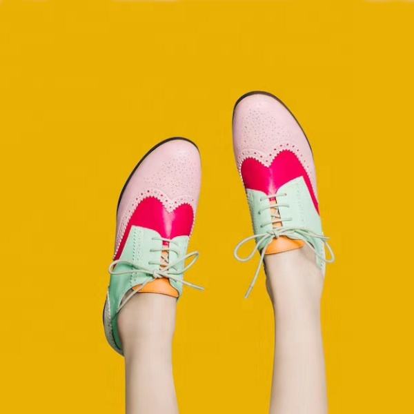 Colorful casual women's shoes