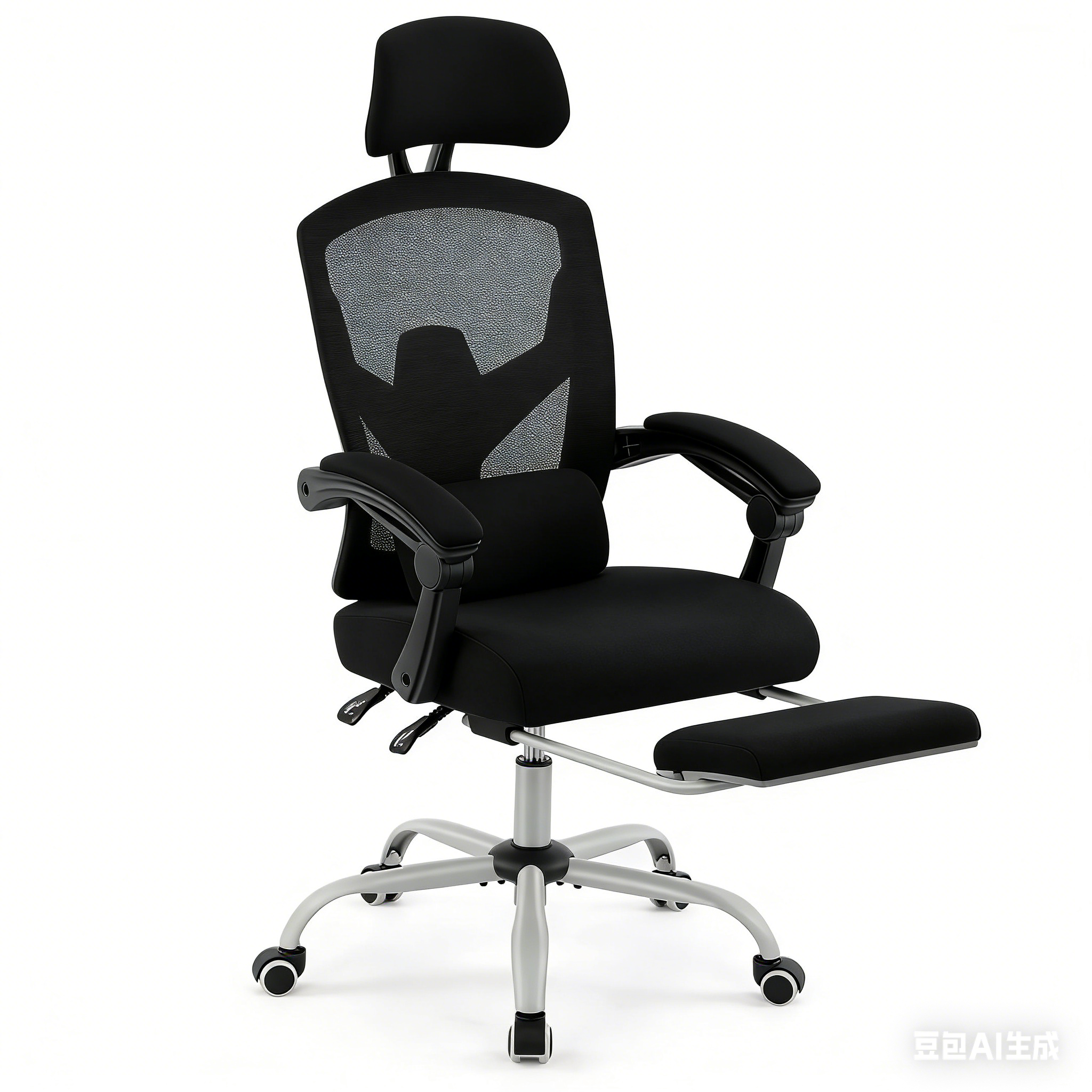 Ergonomic high-back chair