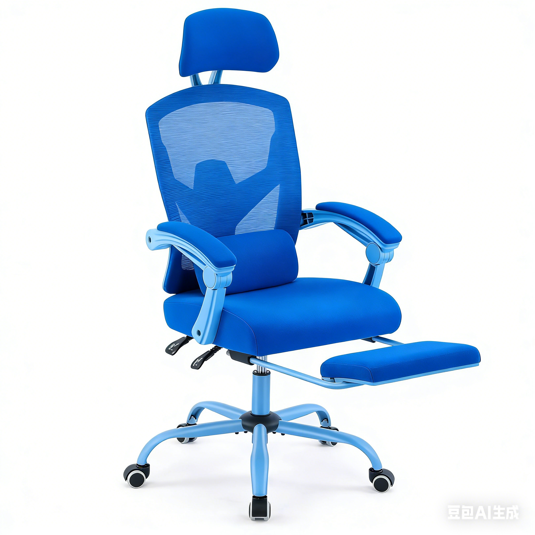Ergonomic high-back chair
